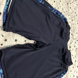 Blue champion kids shorts